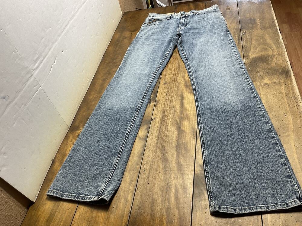 Ariat Legacy M7 Slim Fit Boot Cut Denim Jeans Men's 31x34 Blue Medium Wash NWT